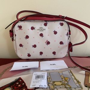 New Coach Crossbody bag with Ladybug Print